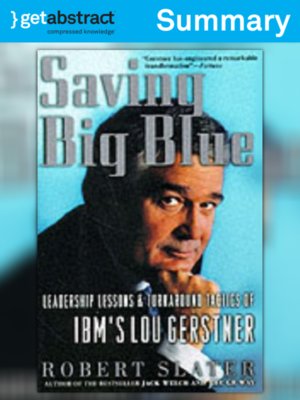 cover image of Saving Big Blue (Summary)